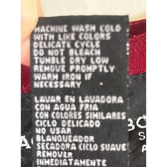 Retro Floral Plaid Dress Set Red 22W Festive Holiday Cottagecore Boho Indie Folk - Picture 9 of 15